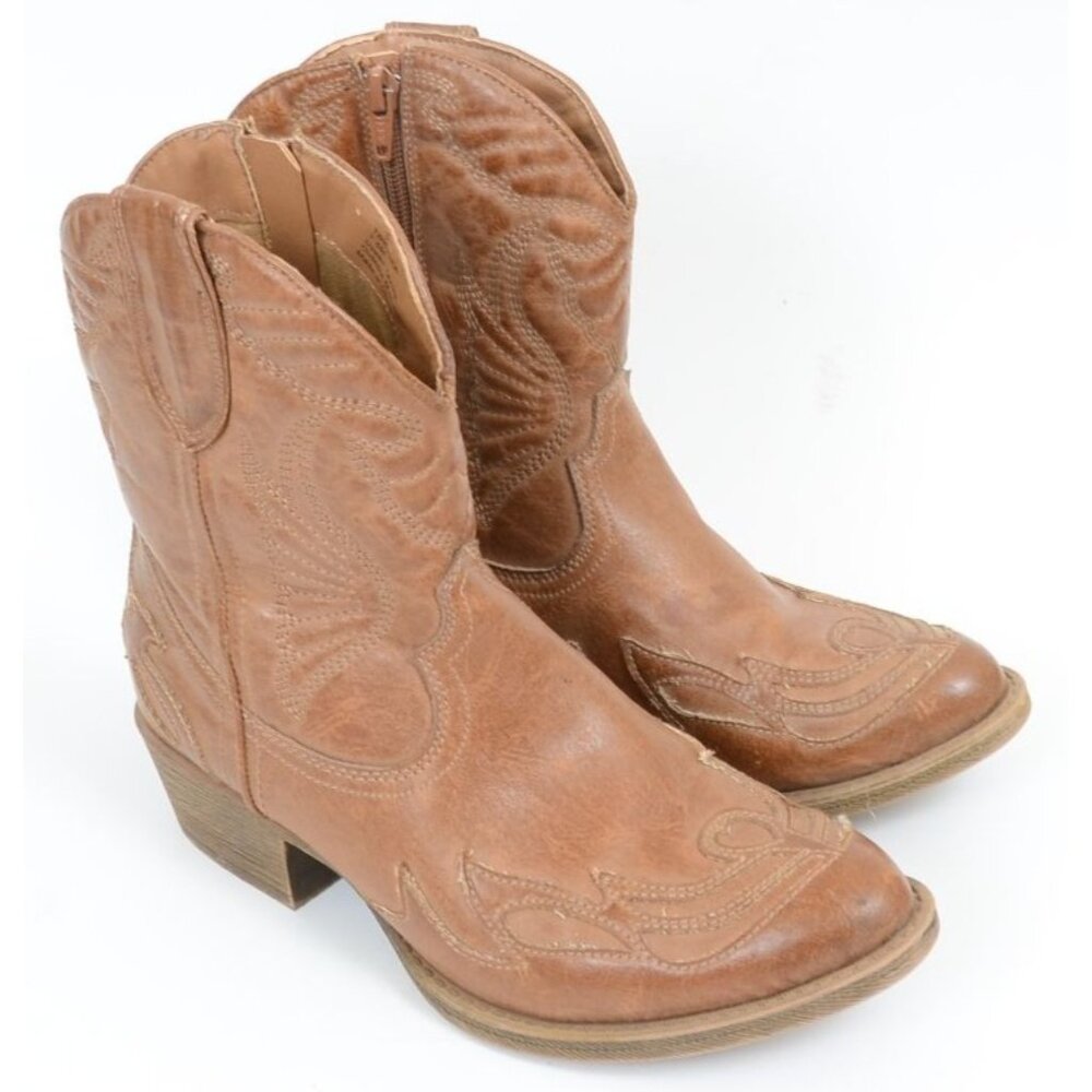 Coconuts by Matisse Women's 7.5 Western Bootie Coastal Cowgirl Festival Hippie - Picture 10 of 12